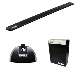 Solución THULE BARRA ALUMINIO WINGBAR EVO BLACK SKODA FABIA 5-DR HATCHBACK (MK. I)AÑO  99-07
