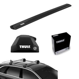 Solución Thule Barra Aluminio Edge Evo Line Up Black Chevrolet Tahoe 4-Dr Double Cab, 21-